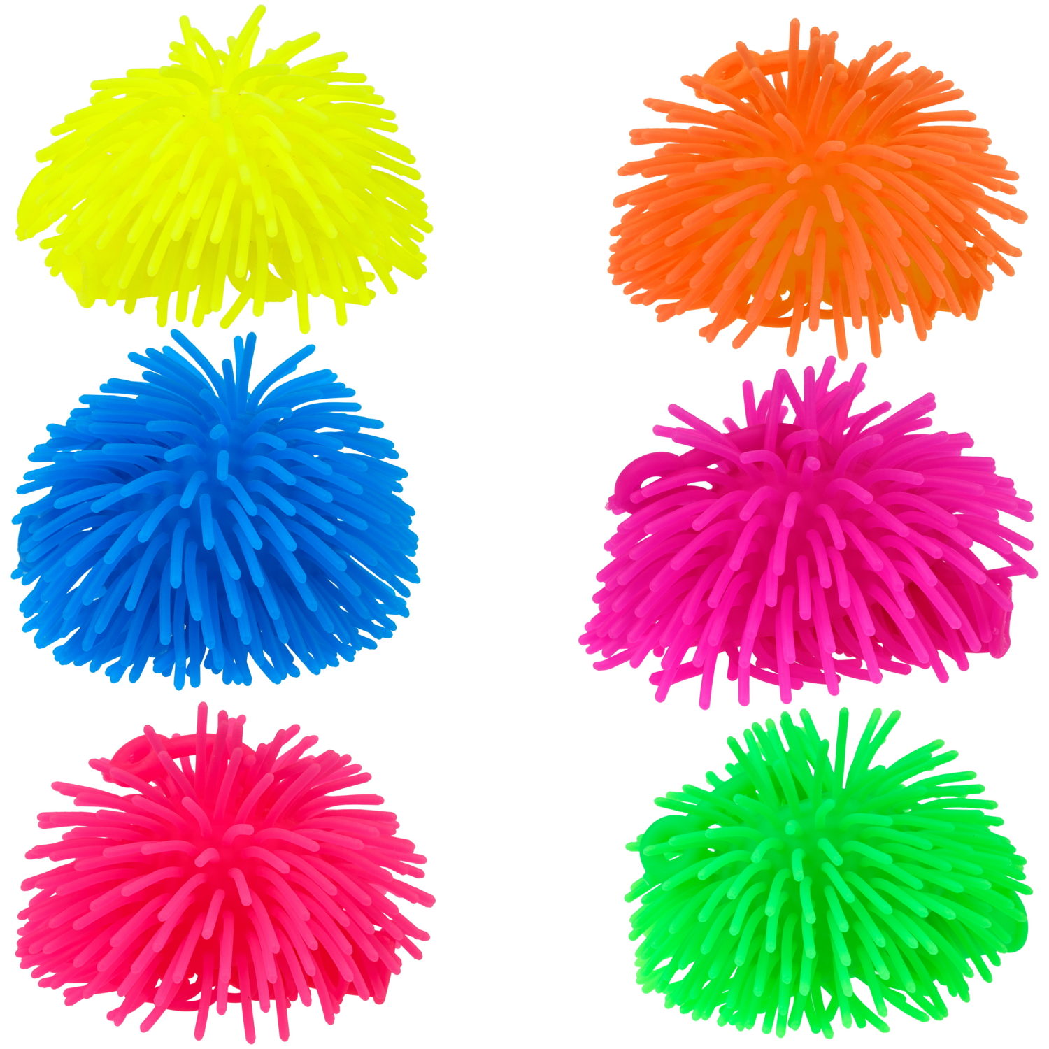 Игрушка ДУТИКИ 1TOY Ёжик йо-йо, максимальный размер 20 см, жёлтый