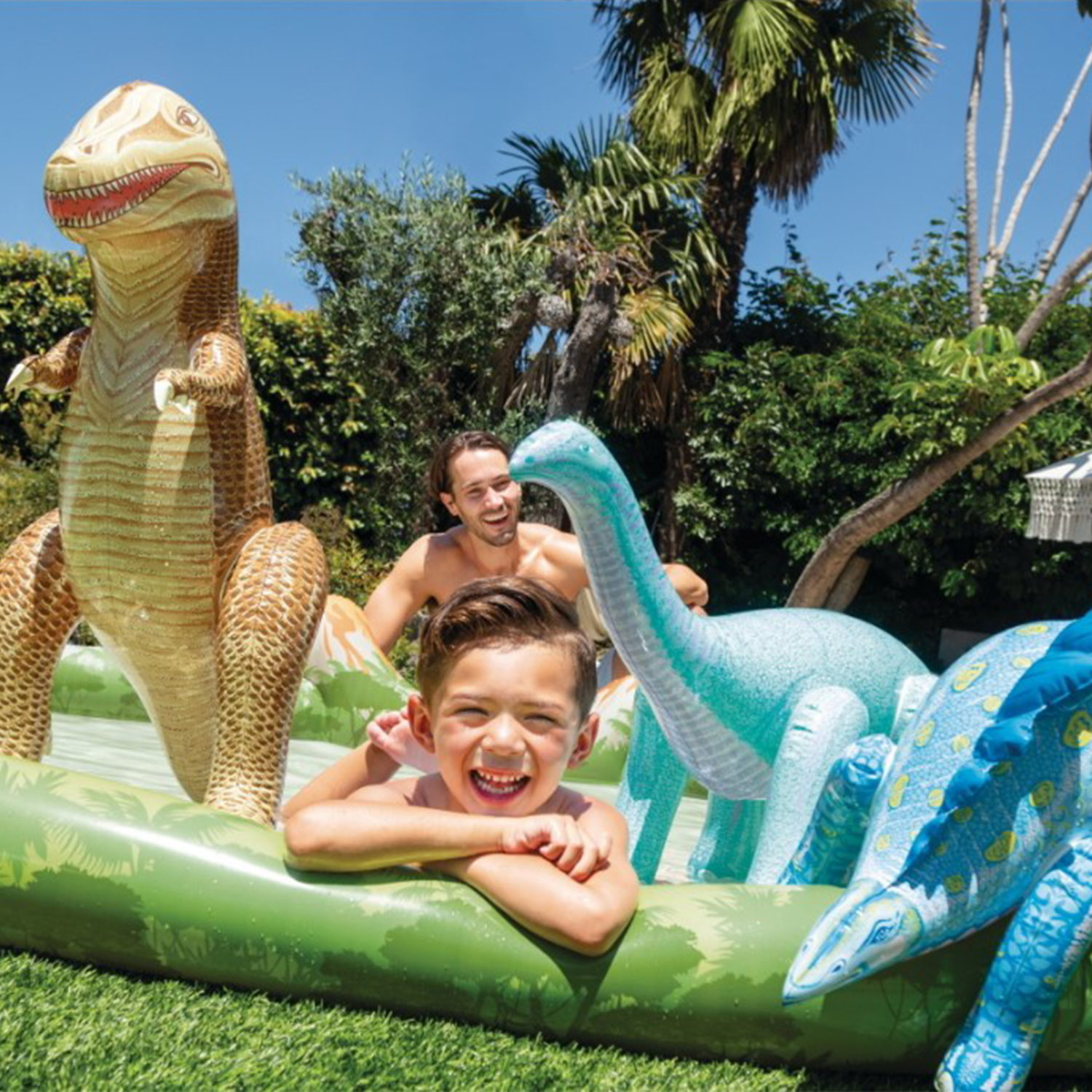 Бассейн детский надувной Intex Интекс для купания надувной центр от 2 лет