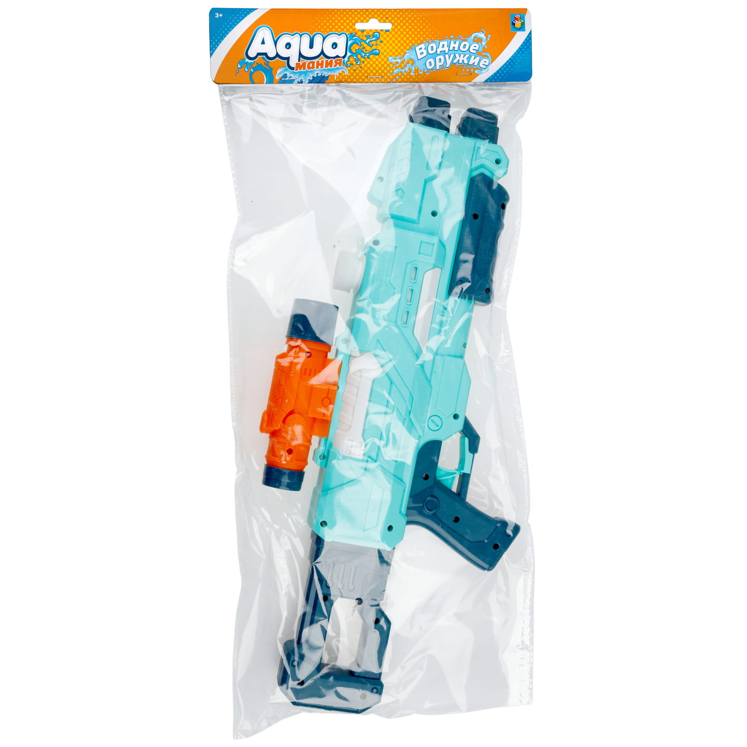 Водный пистолет 1TOY Аквамания, помповый