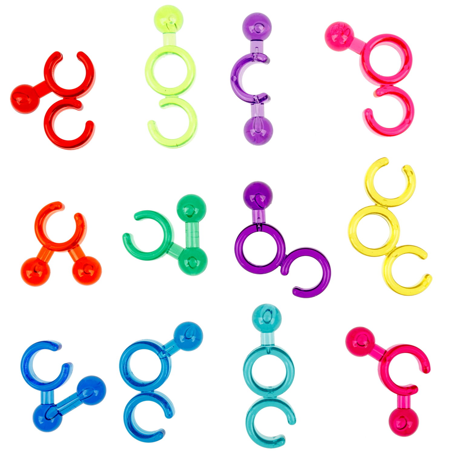 Настольная логическая игра 1TOY IQ ТРЕНИНГ «Смарт пазл Кольца»