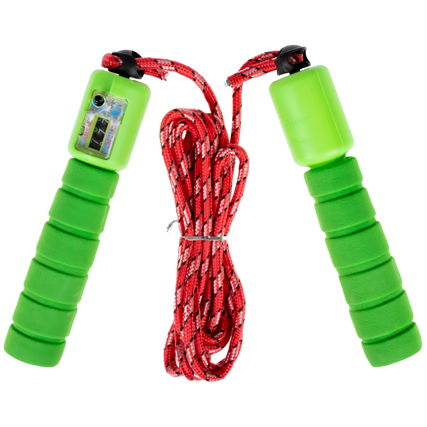 Скакалка с счетчиком Like Nastya, EVA-ручки, 242 см