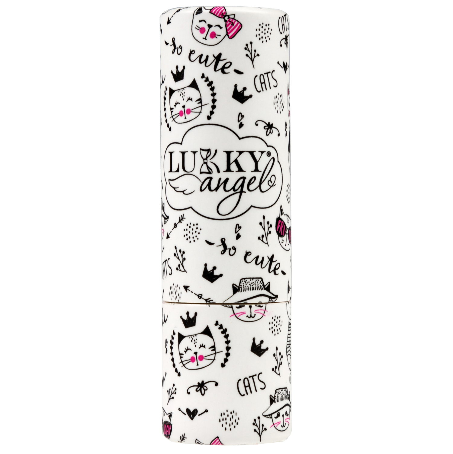 Помада для губ детская Lukky Angel Miss Kiss, сияющая, малиновая, 3,4 г