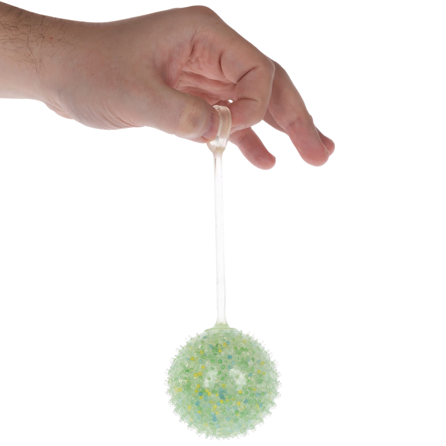 1toy Жмяка-антистресс "Шар" с разноцветными шариками 7 см, 4 вида в асс., 12 шт. в д/б