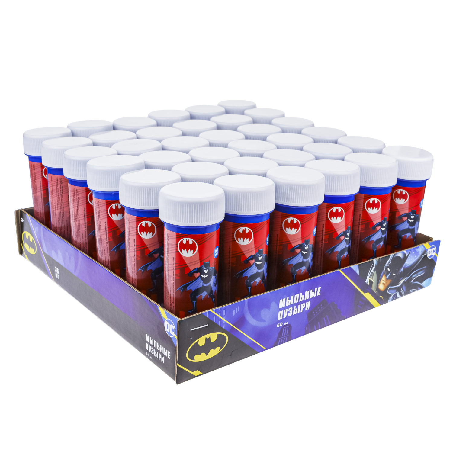 Мыльные пузыри 1TOY Batman, 60 мл