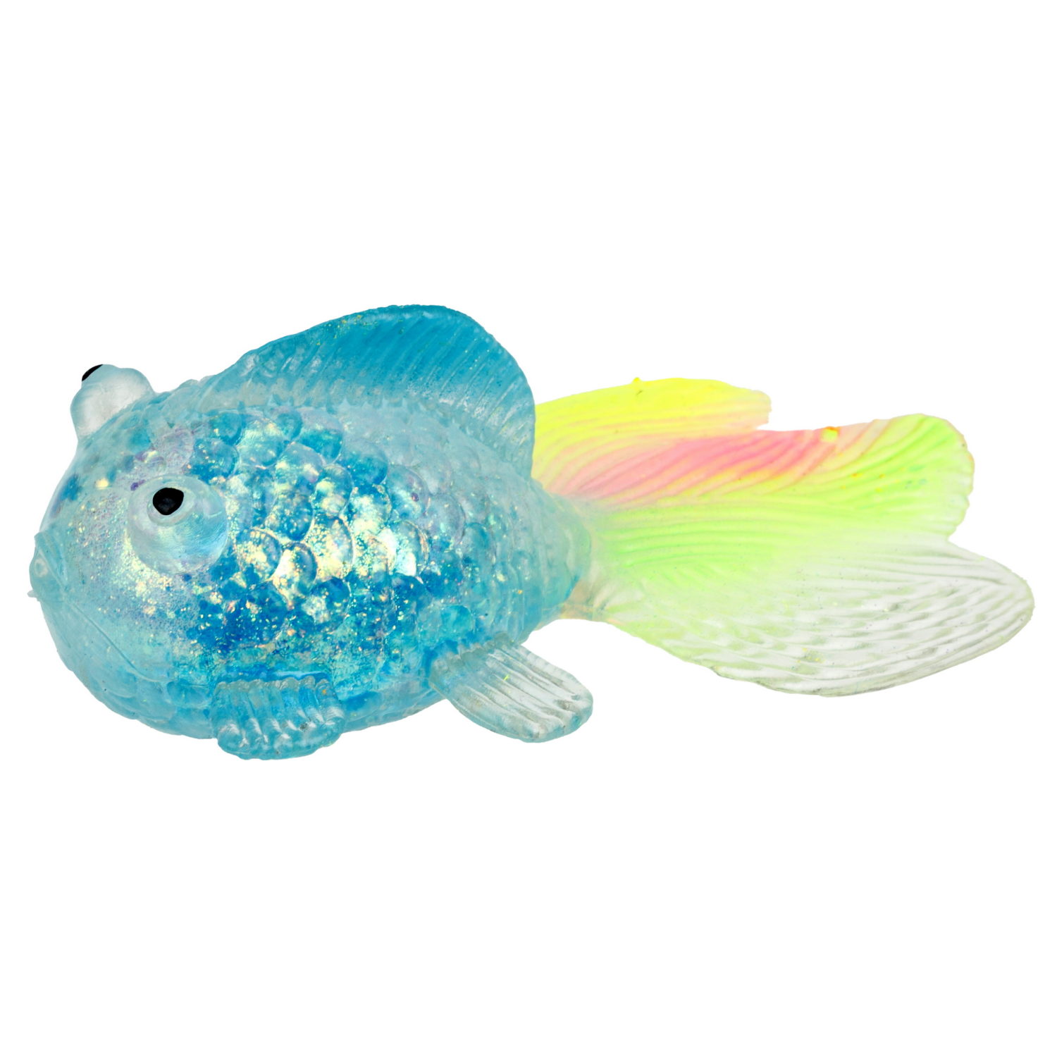 Антистресс-игрушка 1TOY Крутой замес Супергель рыбка, 12х8х5,5 см