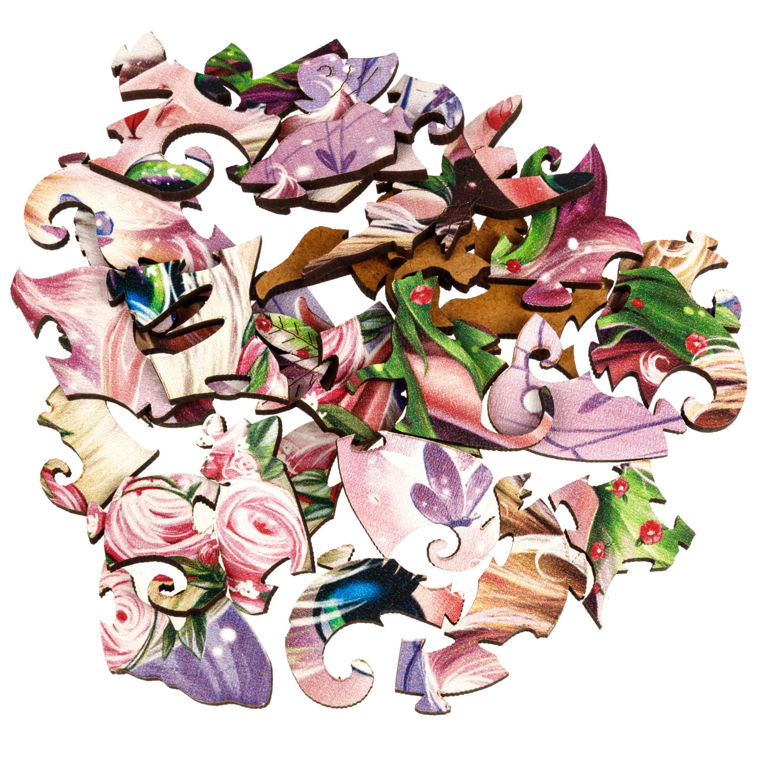 Деревянные пазлы Collection Animals Лесная фея, 50 деталей