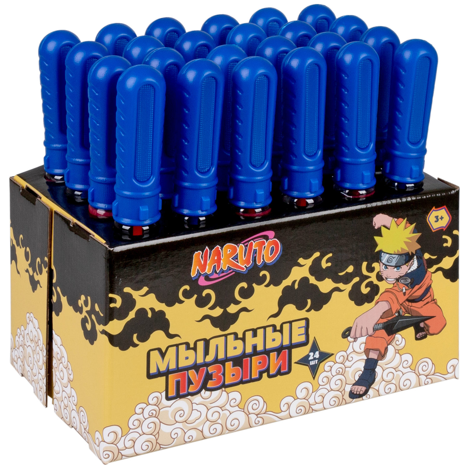 Мыльные пузыри 1TOY Наруто, 60 мл