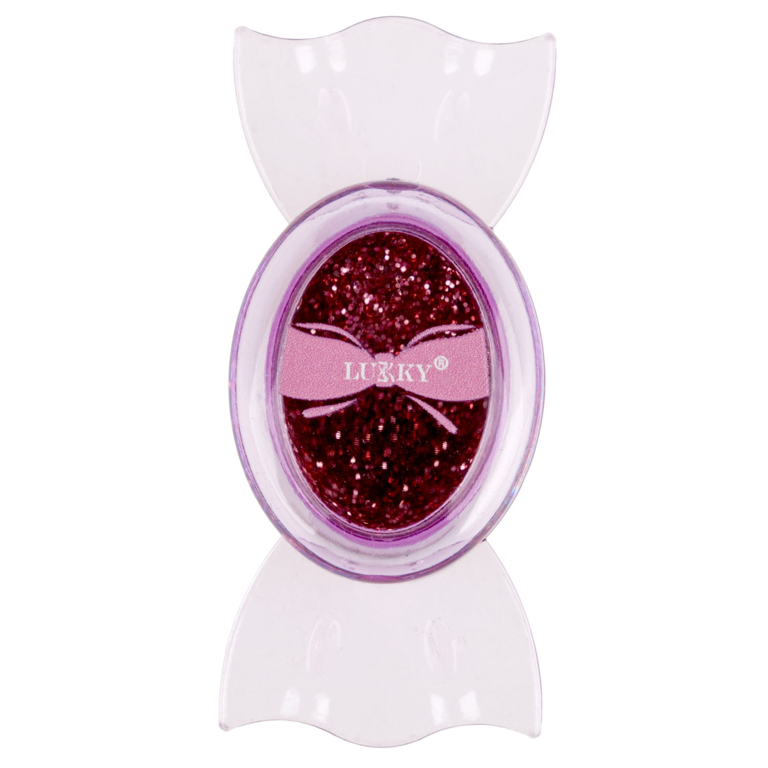 Блёстки для глаз, лица и тела Lukky Glitter BonBon прессованные, розовое золото, 2 г