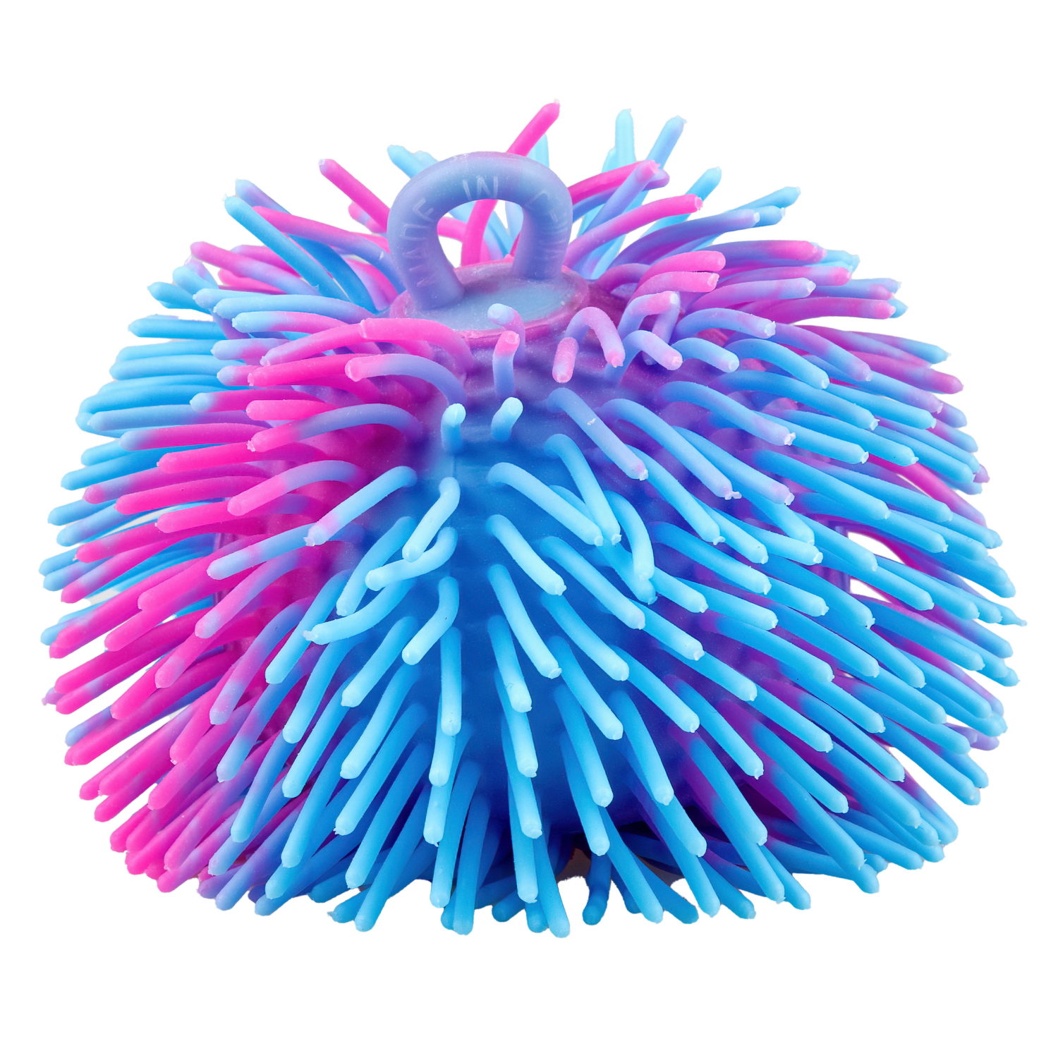 Игрушка-антистресс для рук 1toy Йо-Ёжики, шар 15 см, со светом, 4 цвета в ассортименте