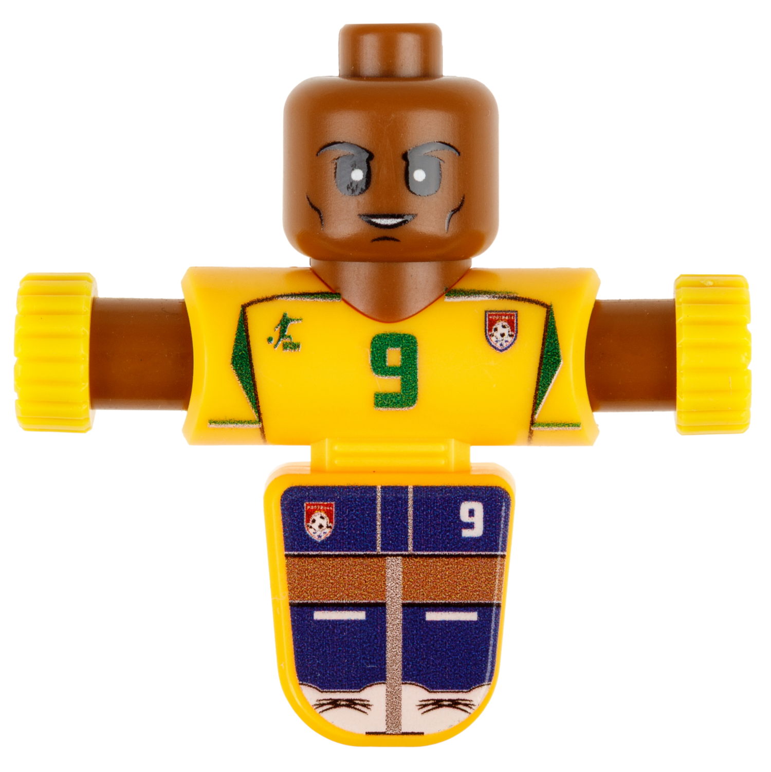 Фиджетбол 1TOY Легенды футбола Бразилия - Испания, 2 футболиста