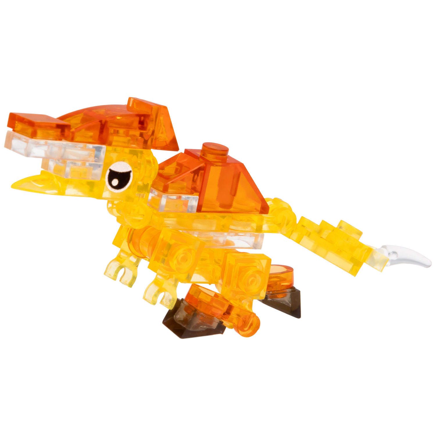 1Toy Blockformers "Планета динозавров" прозрач. блоки  (д/б 12 шт., в асс. 12 видов, коробка)