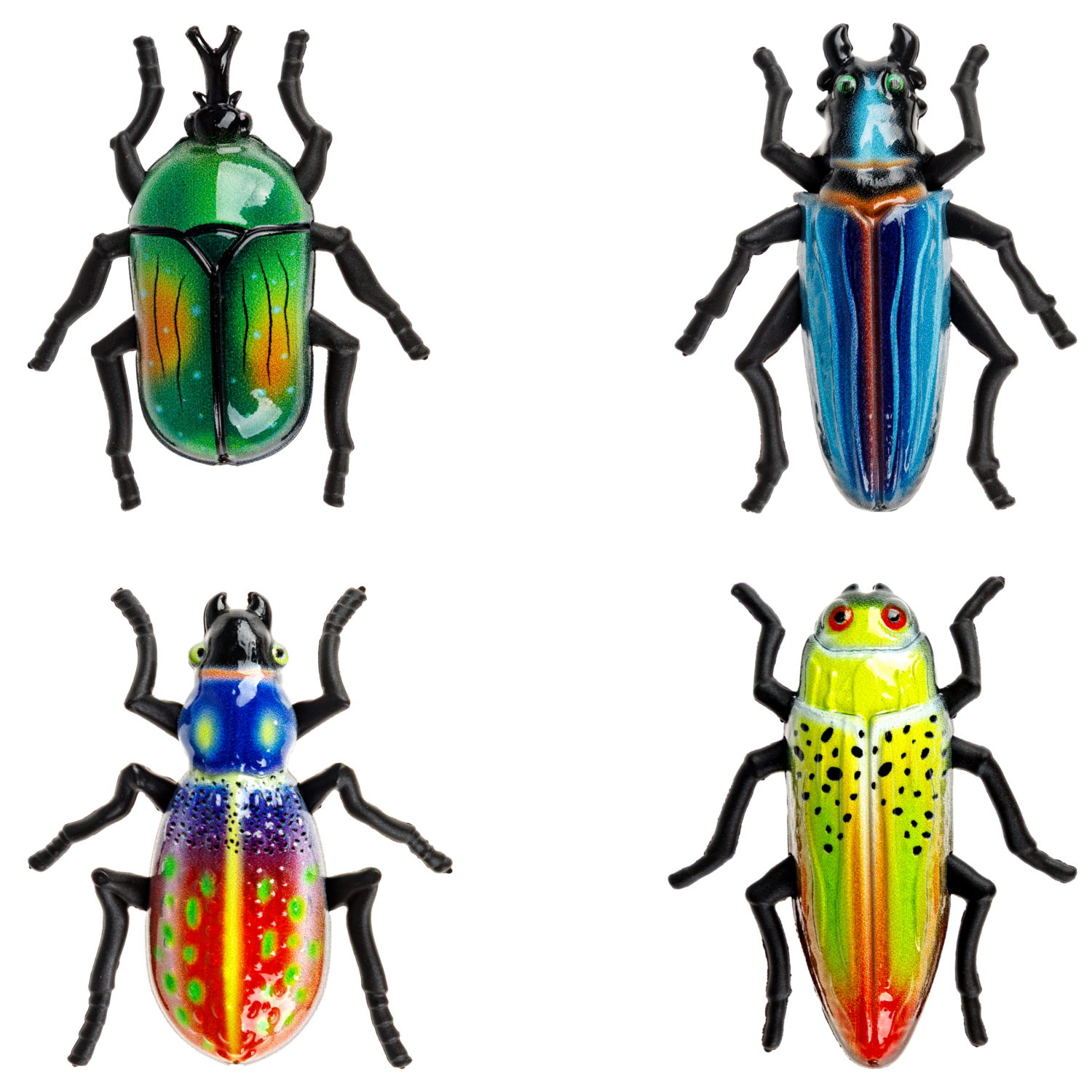 Насекомые игрушки 1TOY Ползун Жуки