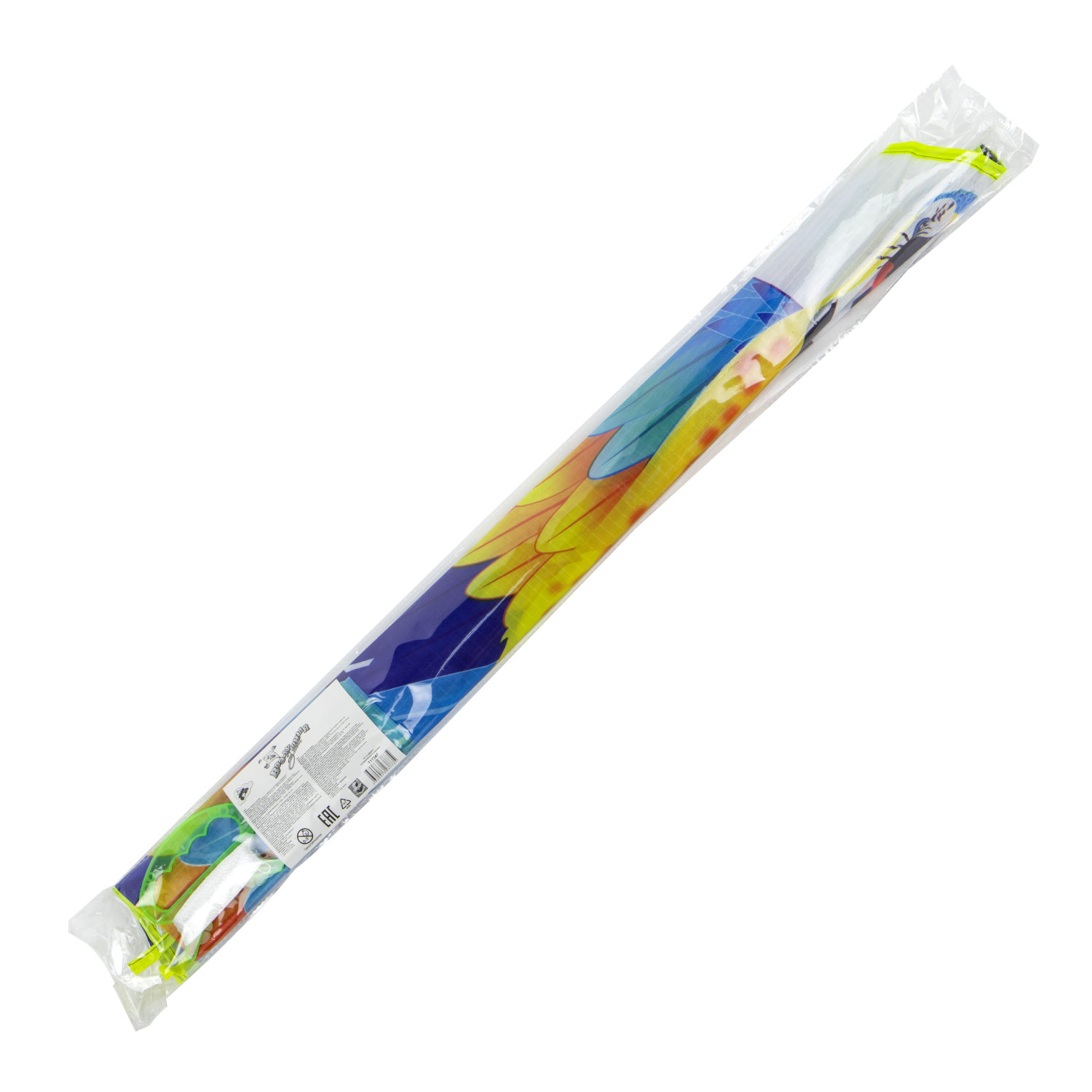 Воздушный змей 1TOY Попугай 115х140 см, леер 30 м