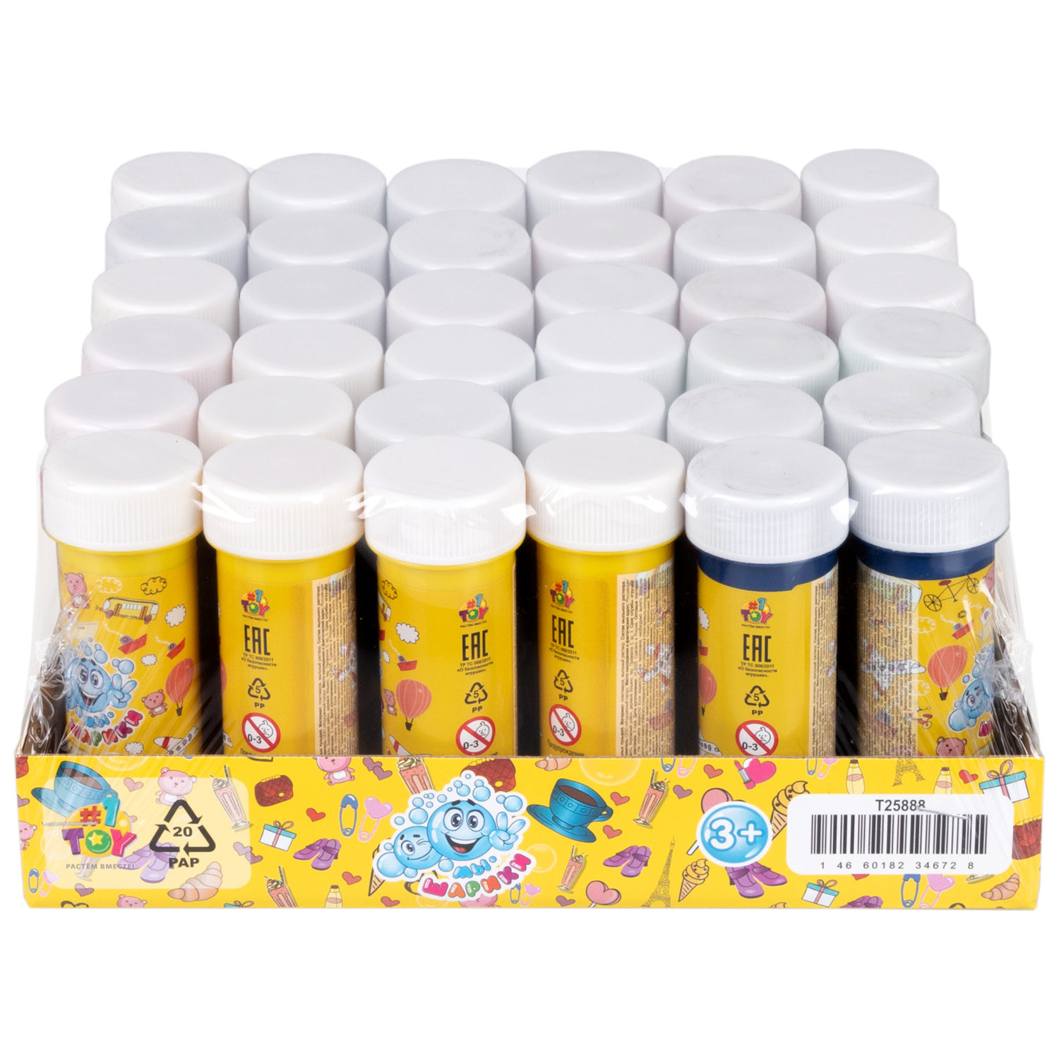 Мыльные пузыри 1TOY Мы-шарики!, 60 мл