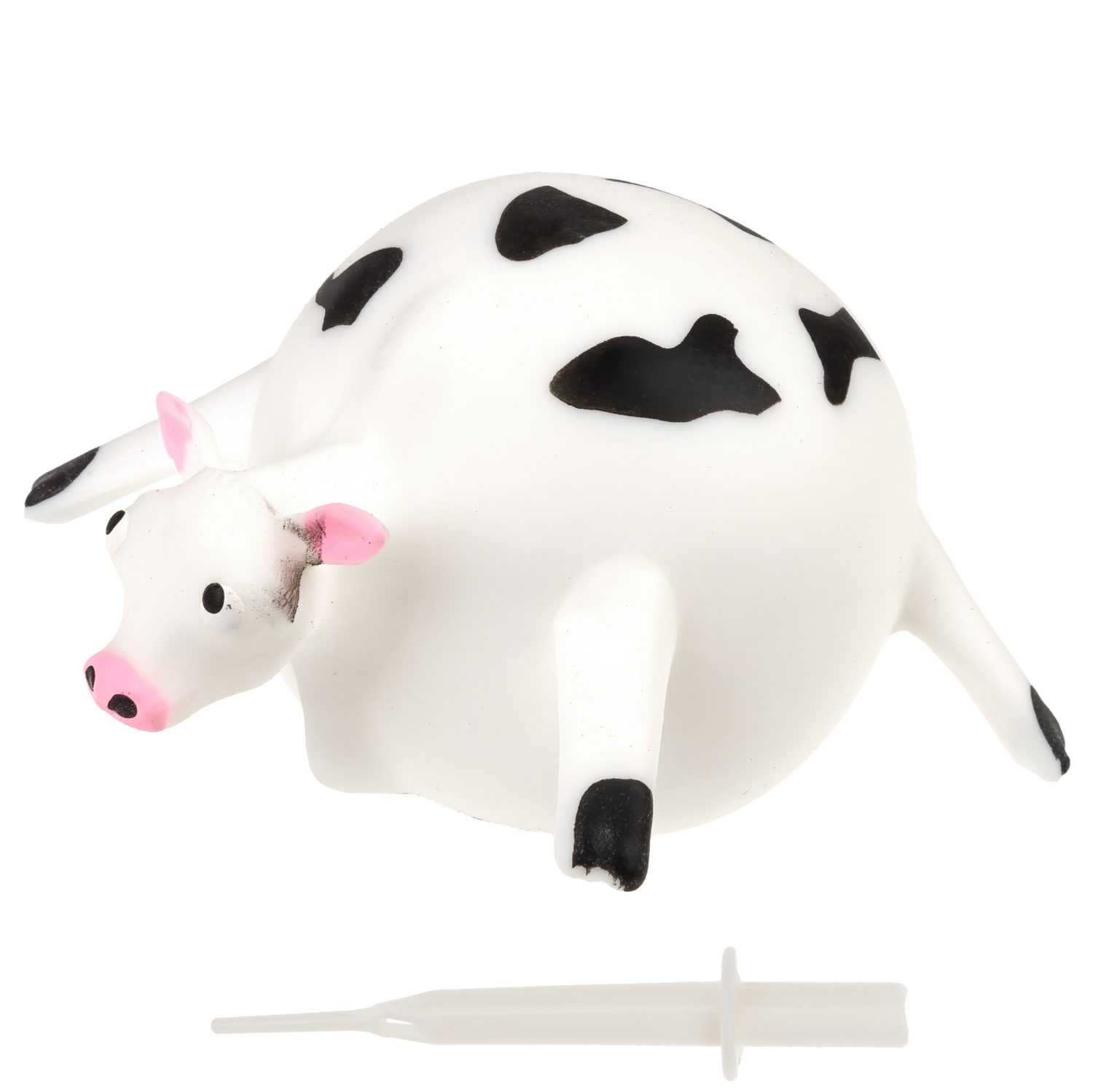 Игрушка ДУТИКИ 1TOY Животные, максимальный размер 30 см, корова