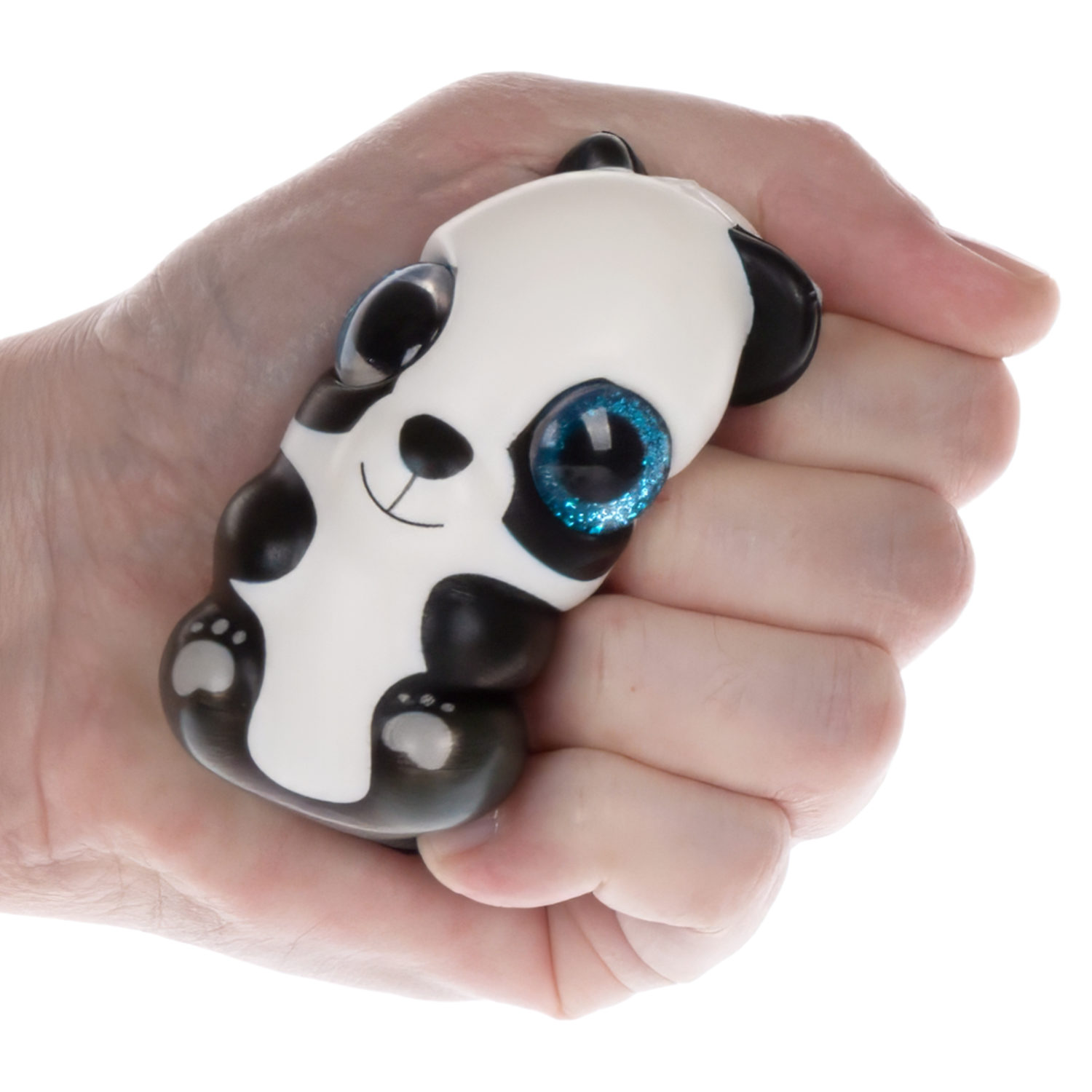 Глазастый сквиш 1TOY Животные, игрушка-антистресс для рук, жмякалка, 8-9 см, 6 видов в ассортименте