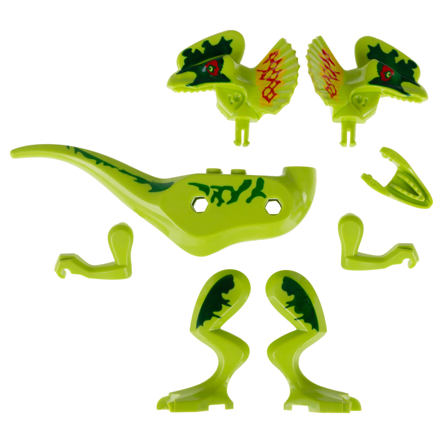 Конструктор 3д Blockformers 1TOY Парк динозавров, детский, 1 шт.