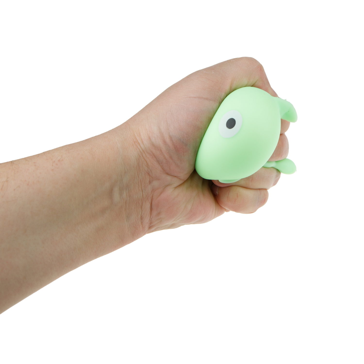 Антистресс-игрушка для рук 1TOY Крутой замес Рыбка, зелёная