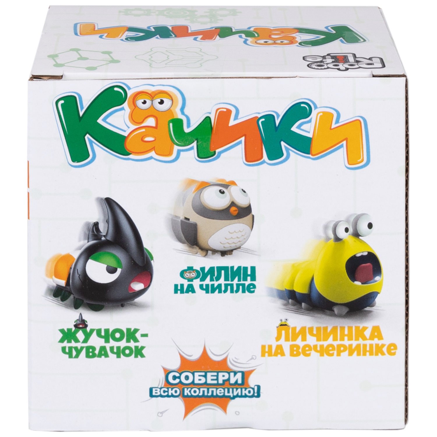 1toy Robolife Качики "Филин на чилле" на батарейках,, 6,5*9,5*7,5 см