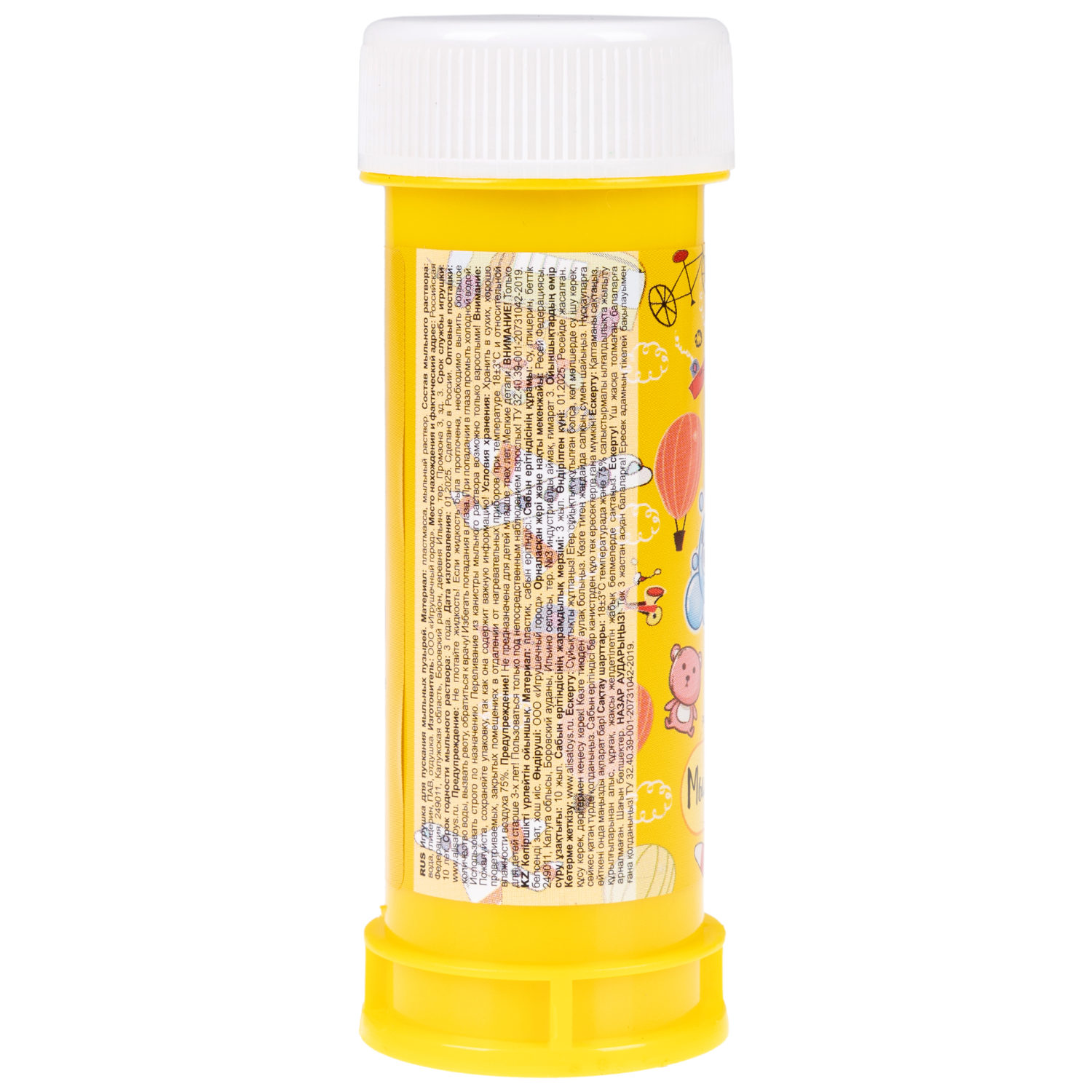 Мыльные пузыри 1TOY Мы-шарики!, 60 мл