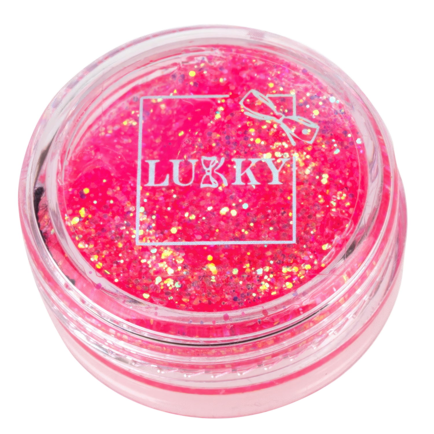 Lukky Бьюти-Дизайн Бабочки: гель-блёстки, лак для ногтей, гель-тени с блёстками, кисточка, заколочки для волос, стразы для лица