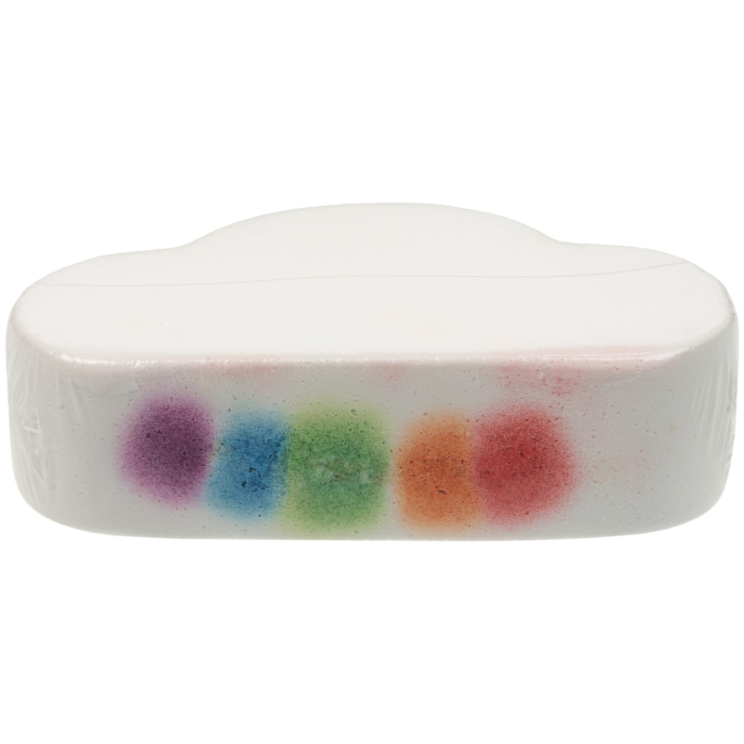 Lukky Rainbow Spa Бурлящая радужная бомбочка для ванны, Облачко, 120 гр, разноцветные разводы