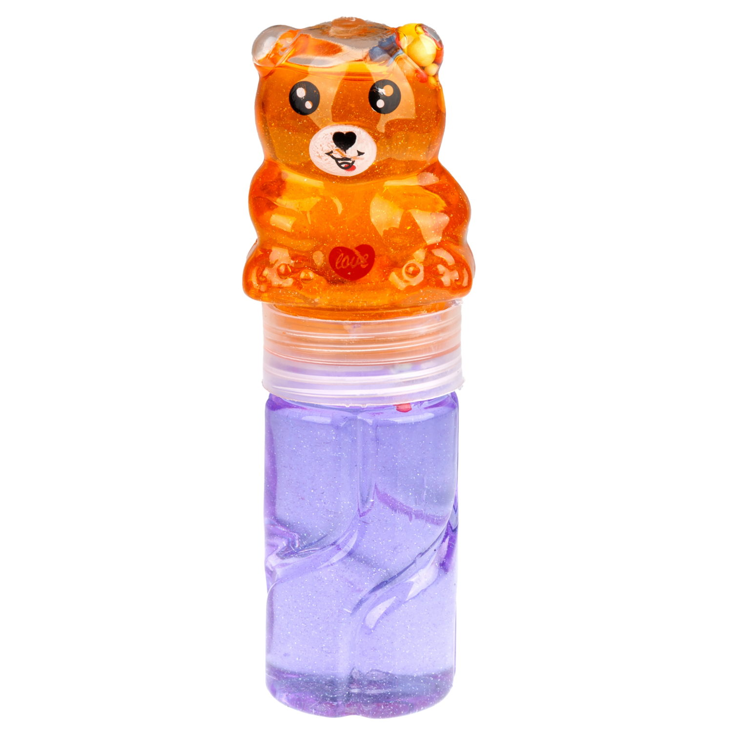 Слайм в банке 1TOY Мармеладный мишка, в ассортименте