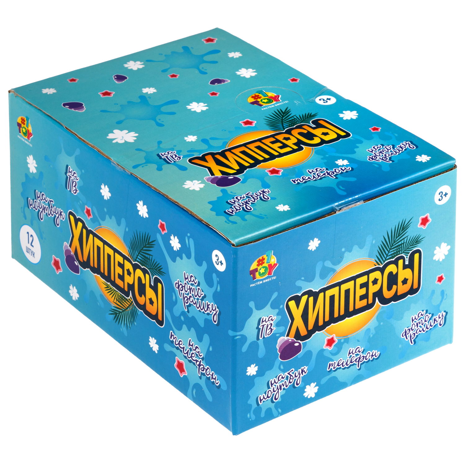 Игрушка-фигурка 1TOY Стич на клейком слое, в ассортименте