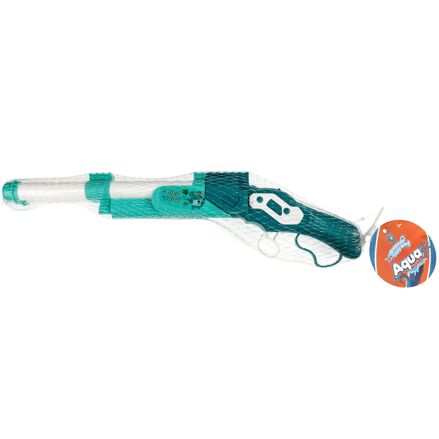 Водный пистолет 1TOY Аквамания, 39х11х4,6 см