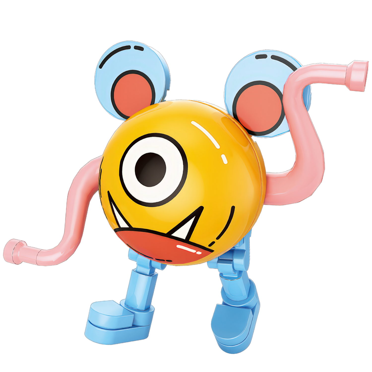 Конструктор 1TOY Blockformers Monstrix: Кругляши, 12 видов