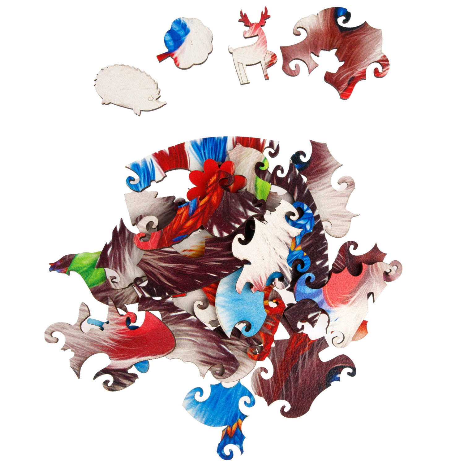 Пазлы Collection Animals Кот в курточке, 53 детали