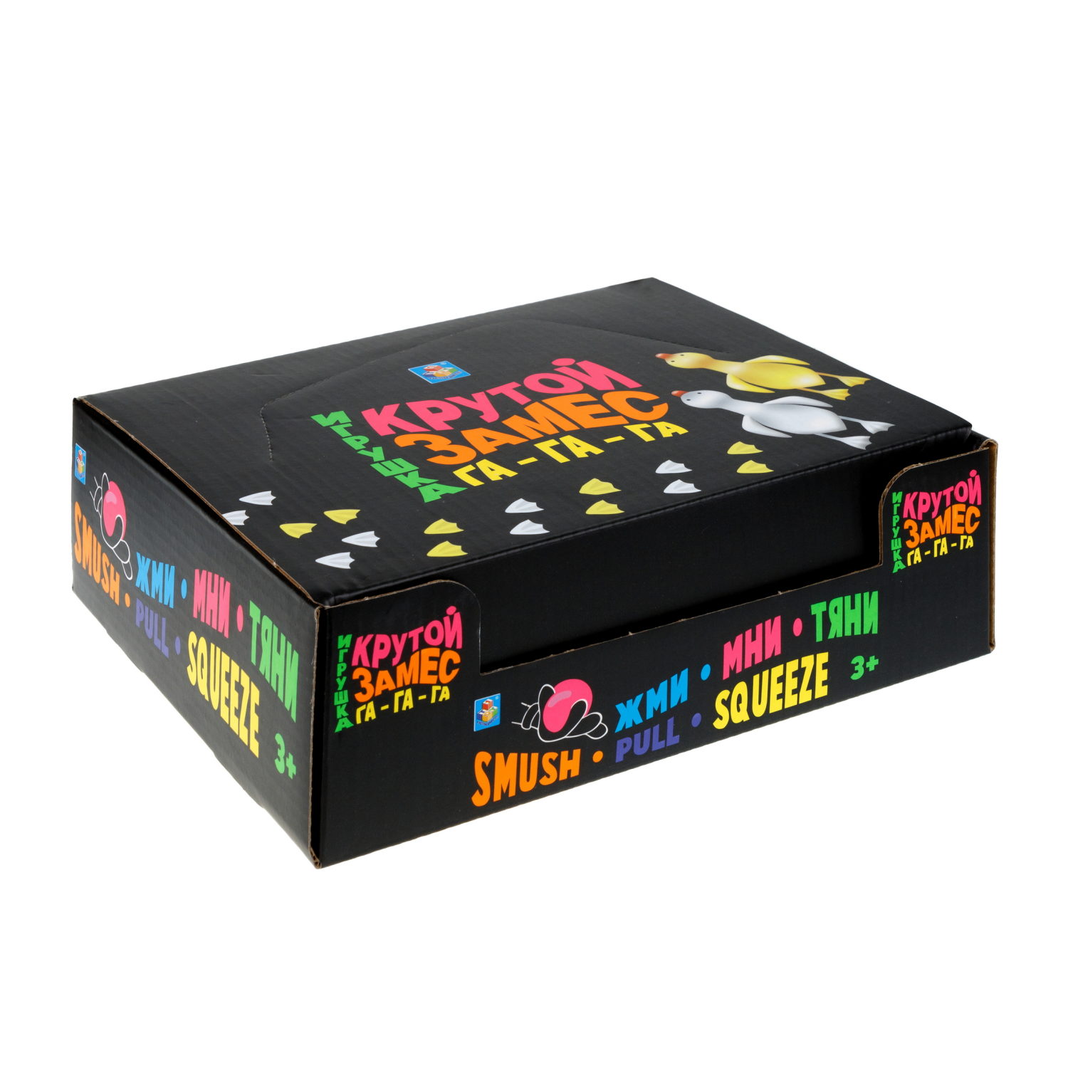 Антистресс-игрушка 1TOY Крутой замес Гусь, 2 цвета в ассортименте, 10,5*7,5 см