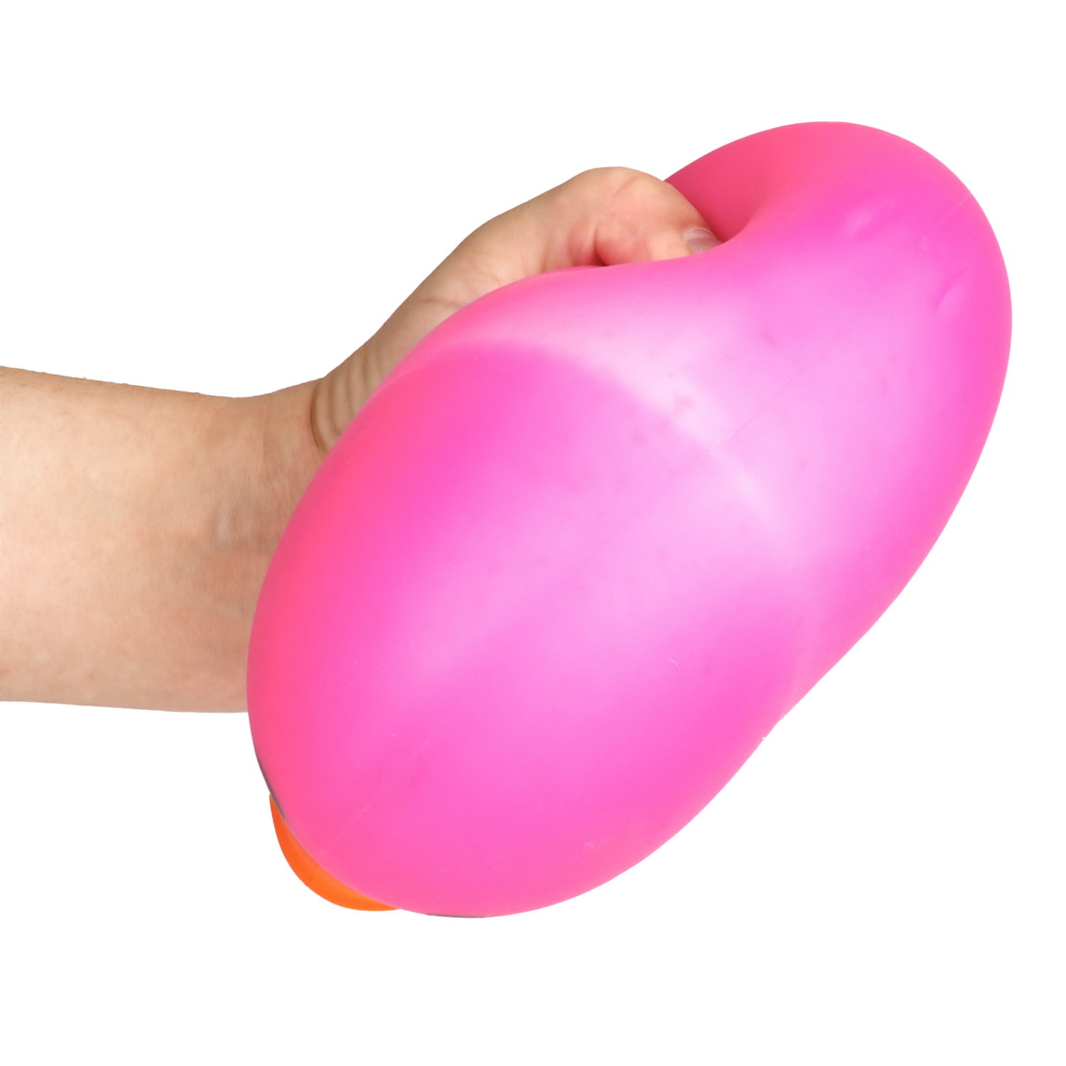 Антистресс-игрушка 1TOY Крутой замес Большая утка, в ассортименте, 15х16х13 см