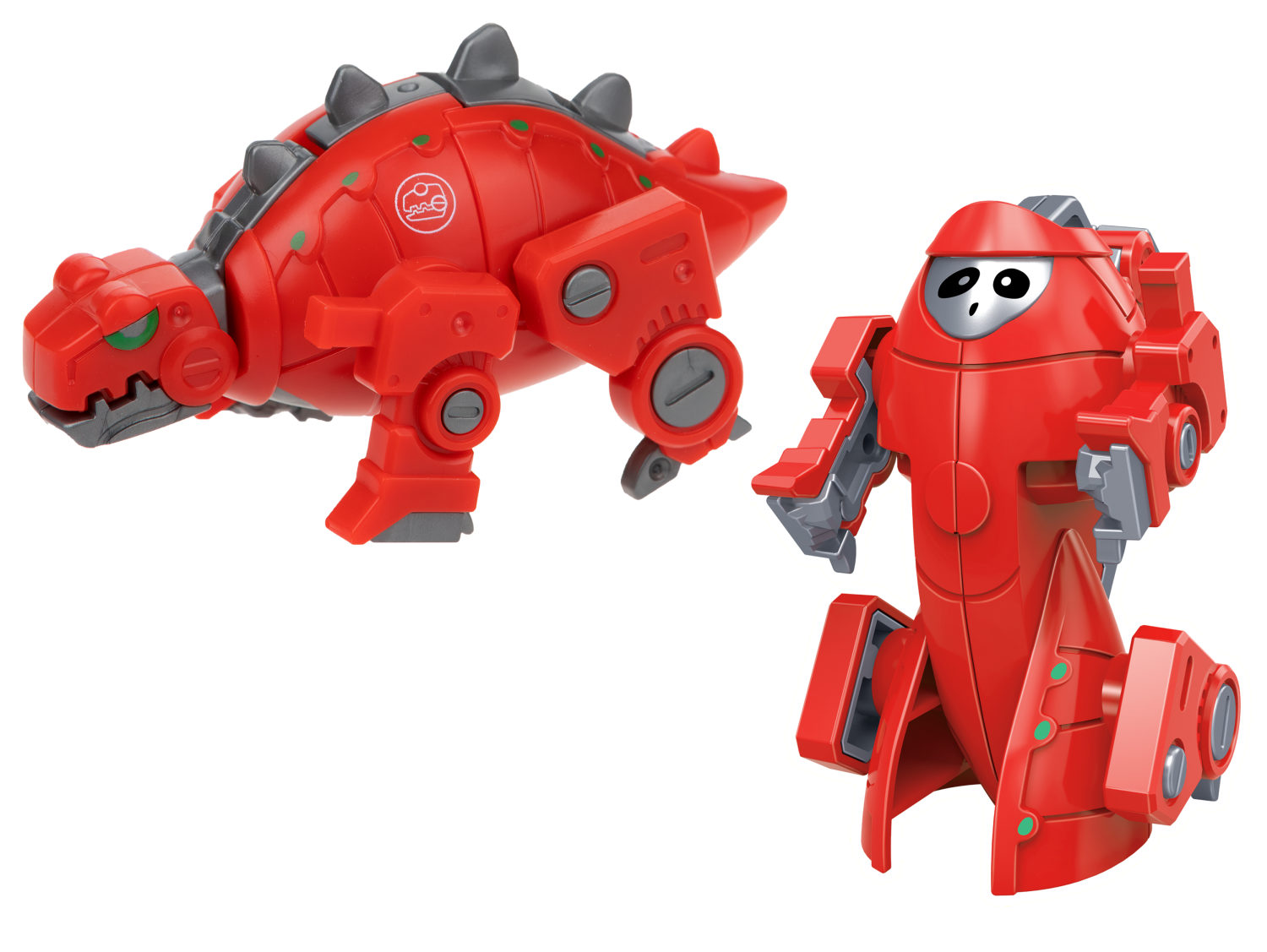 1toy Трансботы "Робозавры" (д/б 6 шт., в асс. 6 видов, из 6 шт. собирается большой робот)