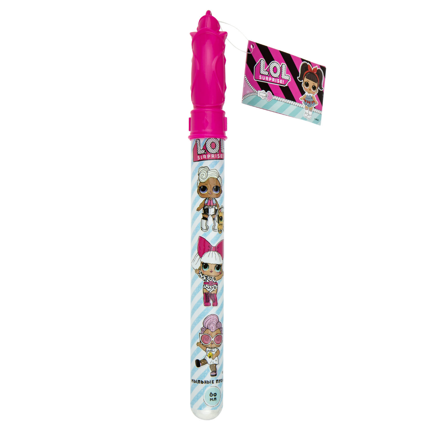 LOL, мыл.пуз., колба в термоплёнке, 60 мл., д/б