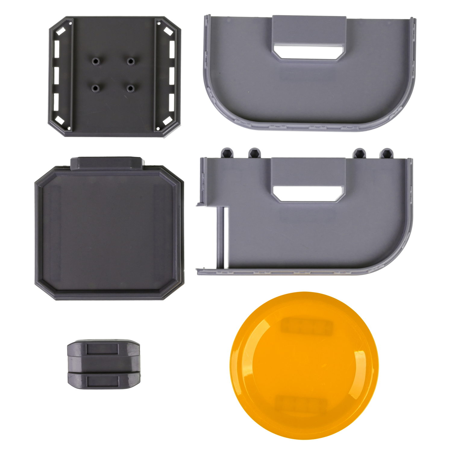 Парковка-грузовик трансформер 1TOY Транспаркинг Строительная бригада, 37,5х21х13 см