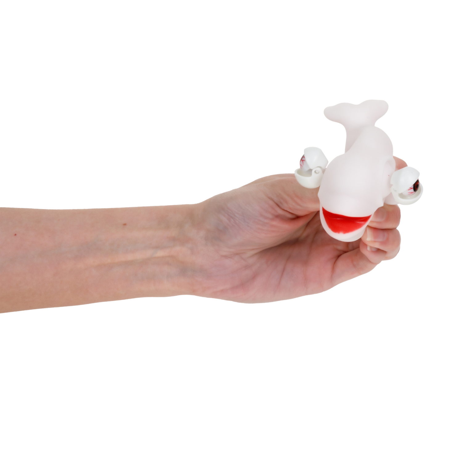 Игрушка антистресс для рук 1TOY пучеглаз Акулы, резиновая, мялка, жмякалка, для детей, для взрослого