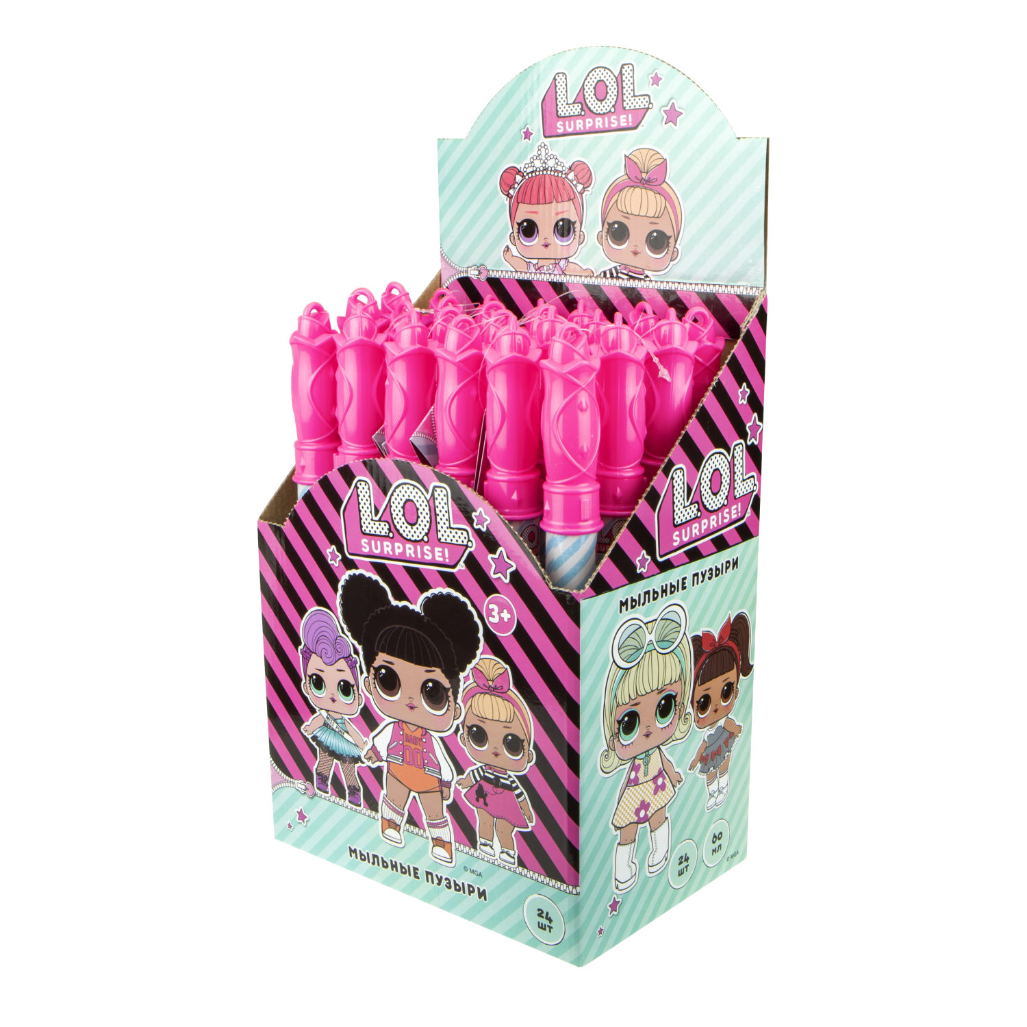 LOL, мыл.пуз., колба в термоплёнке, 60 мл., д/б