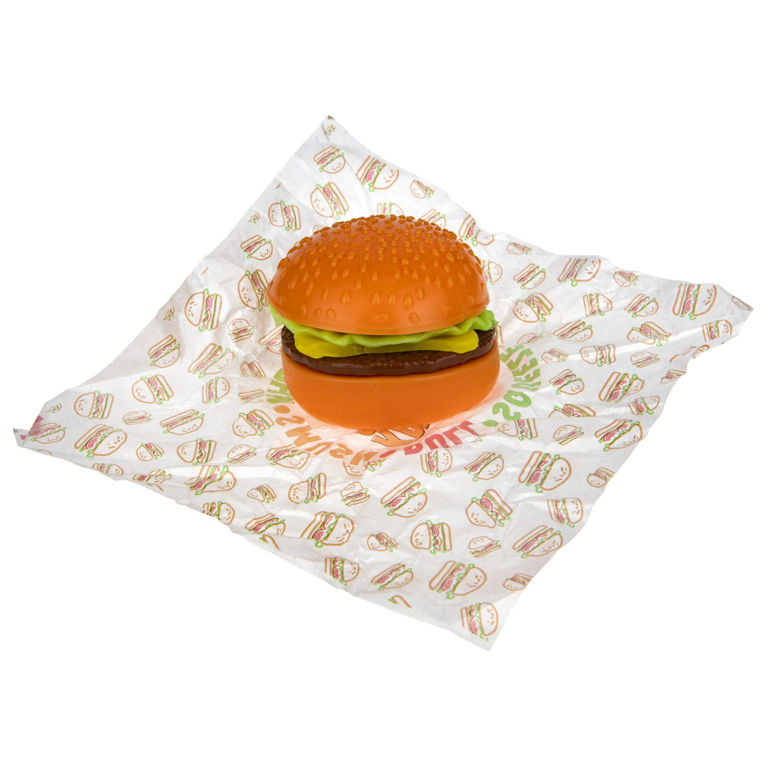 1TOY Крутой замес, игрушка-антистресс, бургер, 1 шт.