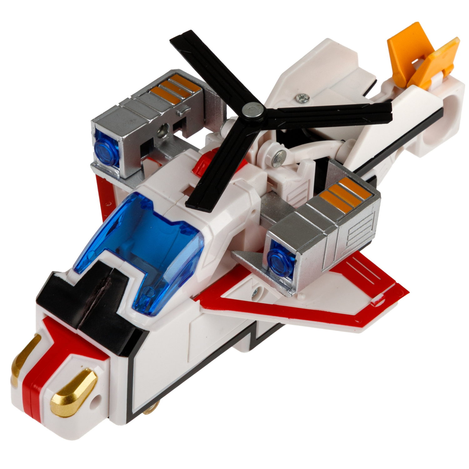 Цифры трансформеры 1TOY Трансботы XL "Боевой расчет ВКС: Квадрон"