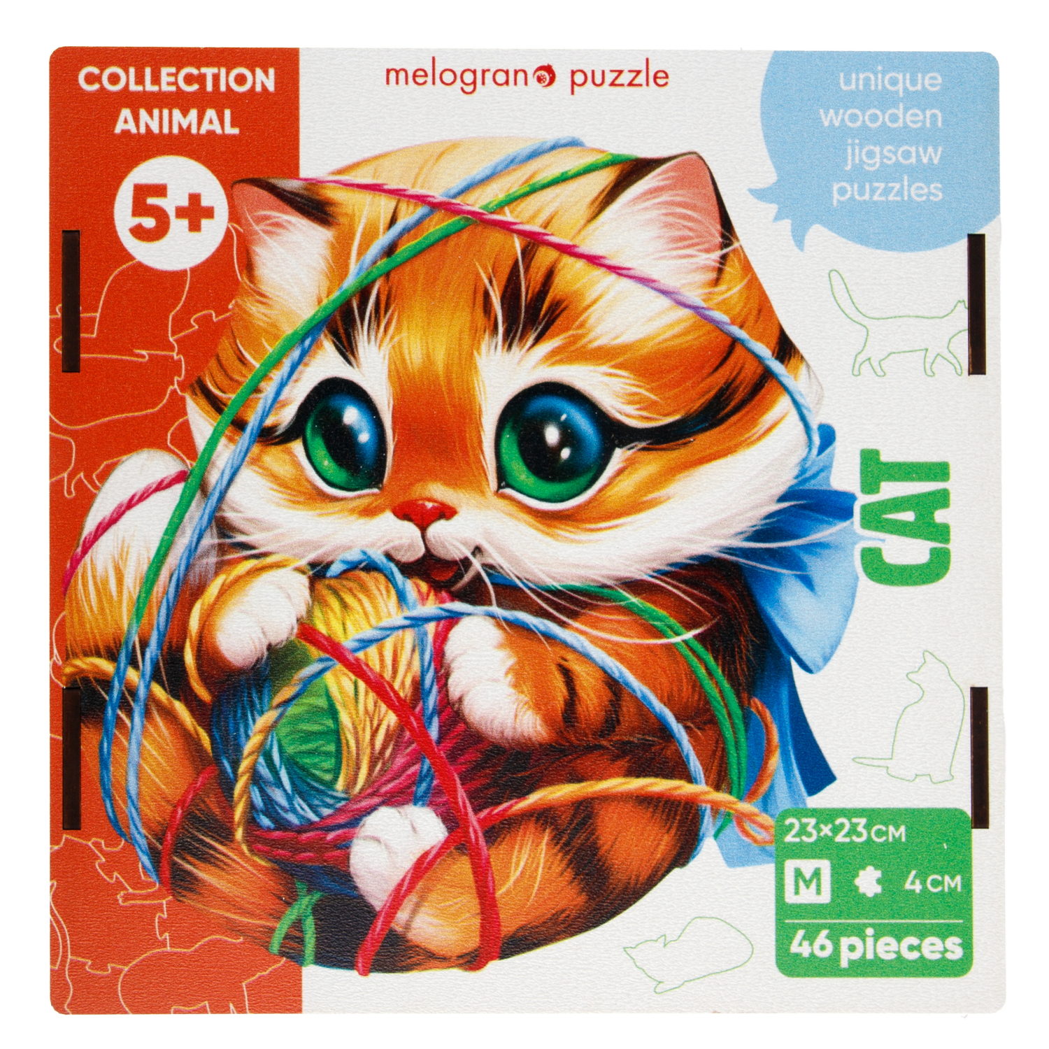 Пазлы Collection Animals Котенок, 46 деталей