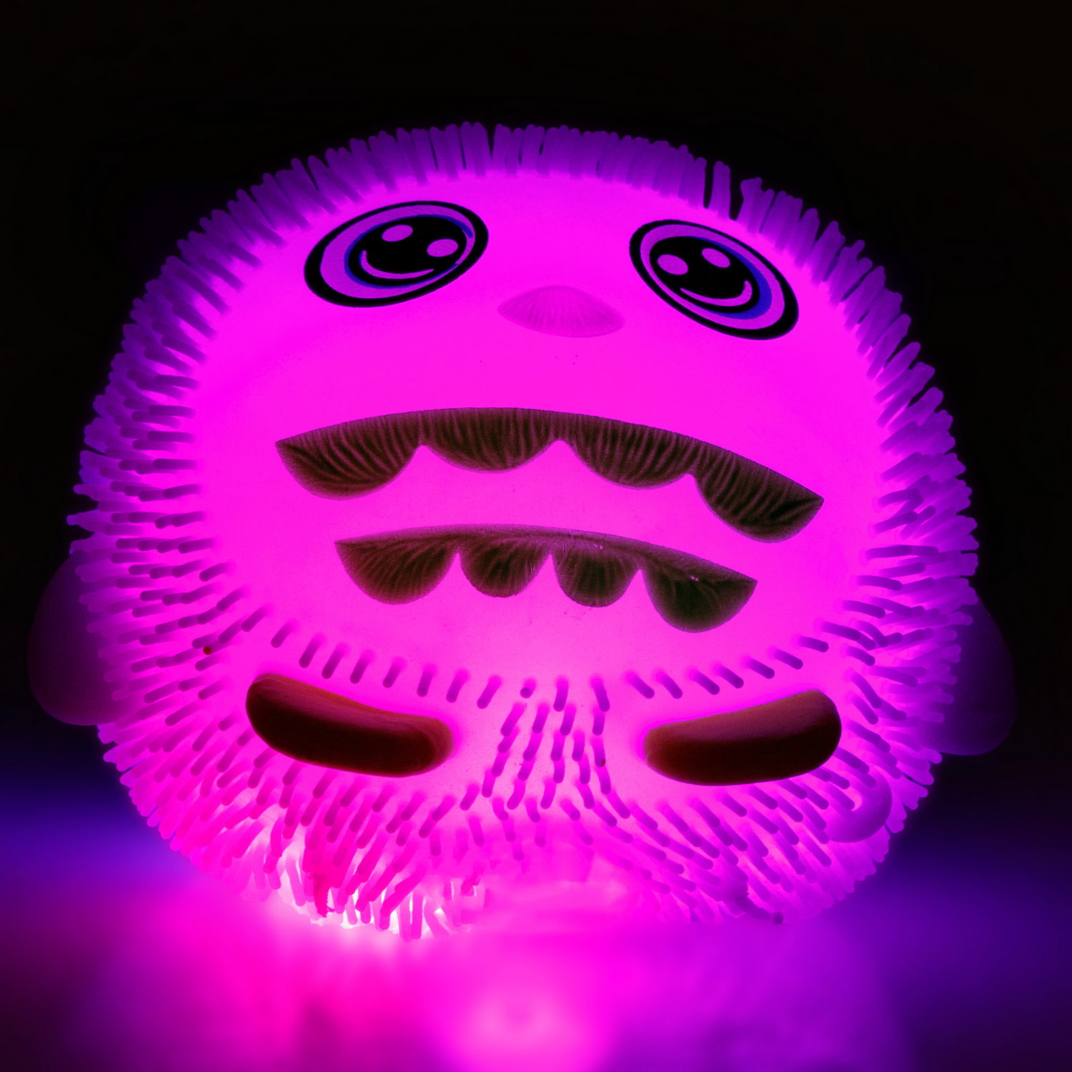 Игрушка-антистресс для рук 1toy Йо-Ёжики, "Животные" 13 см, со светом, 8 видов  в ассортименте