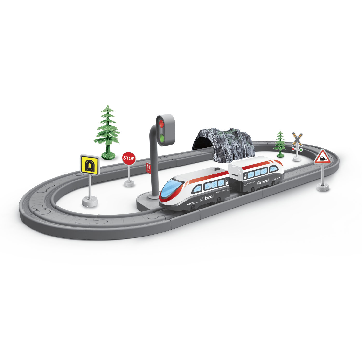 Набор 1TOY InterCity Железная дорога 1TOY InterCity Express "Стартовый набор"