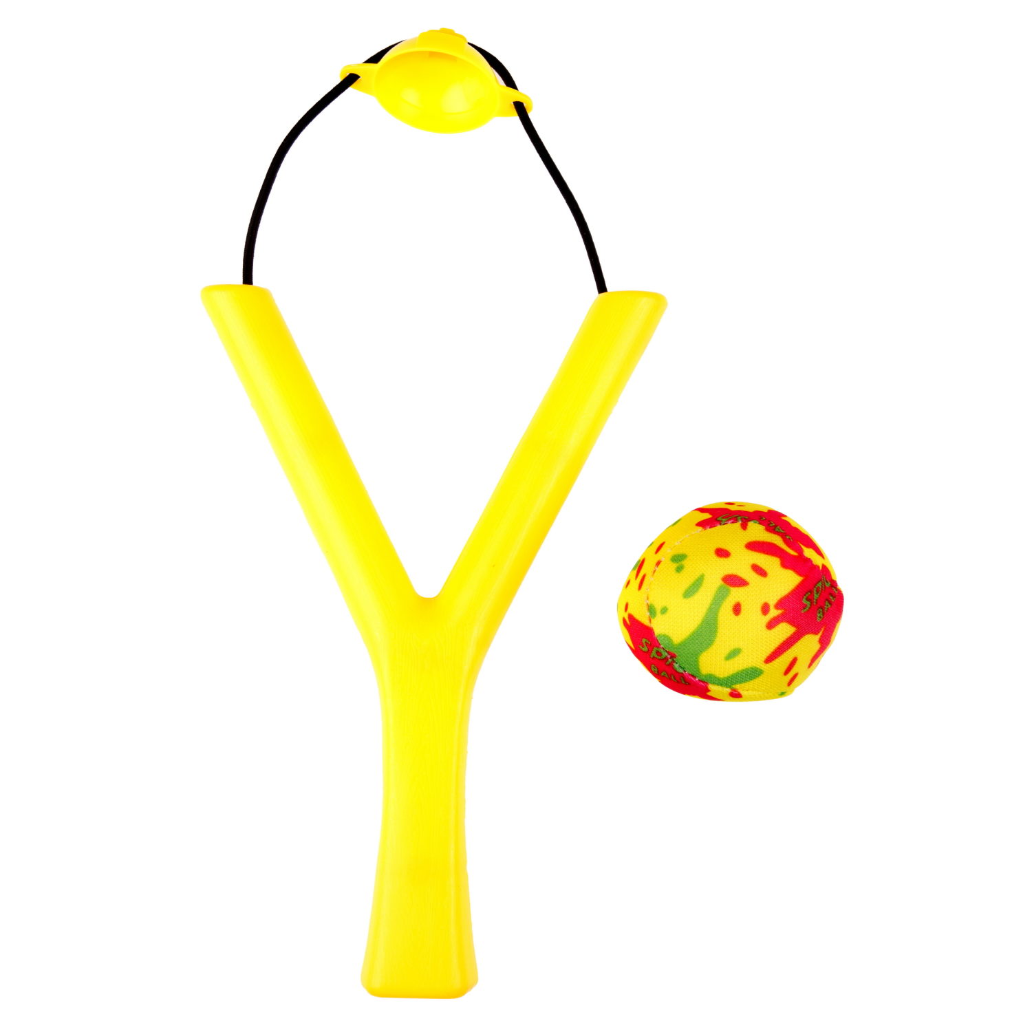 1toy рогатка с мягк. шариком, 24*15*5 см