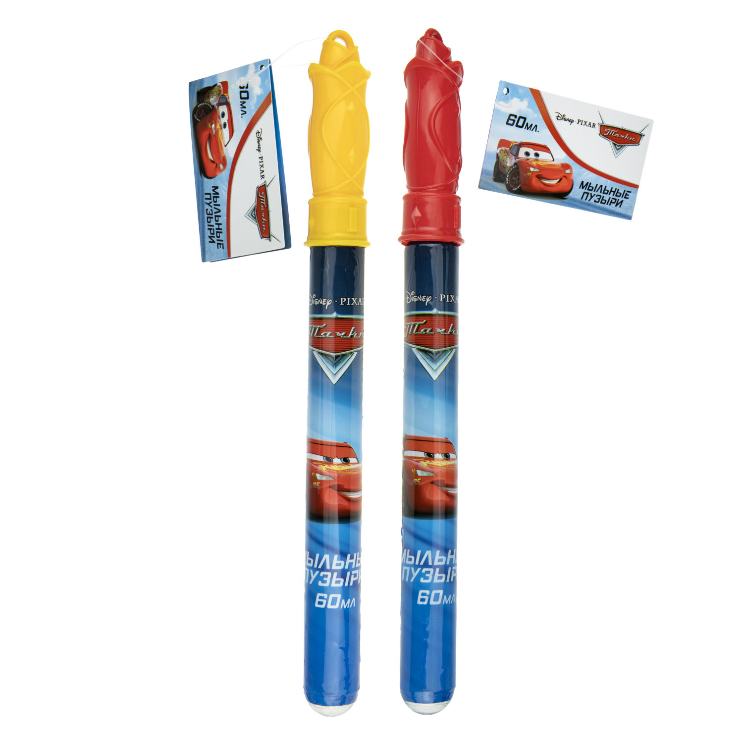 Мыльные пузыри 1TOY "Тачки" (60мл.)