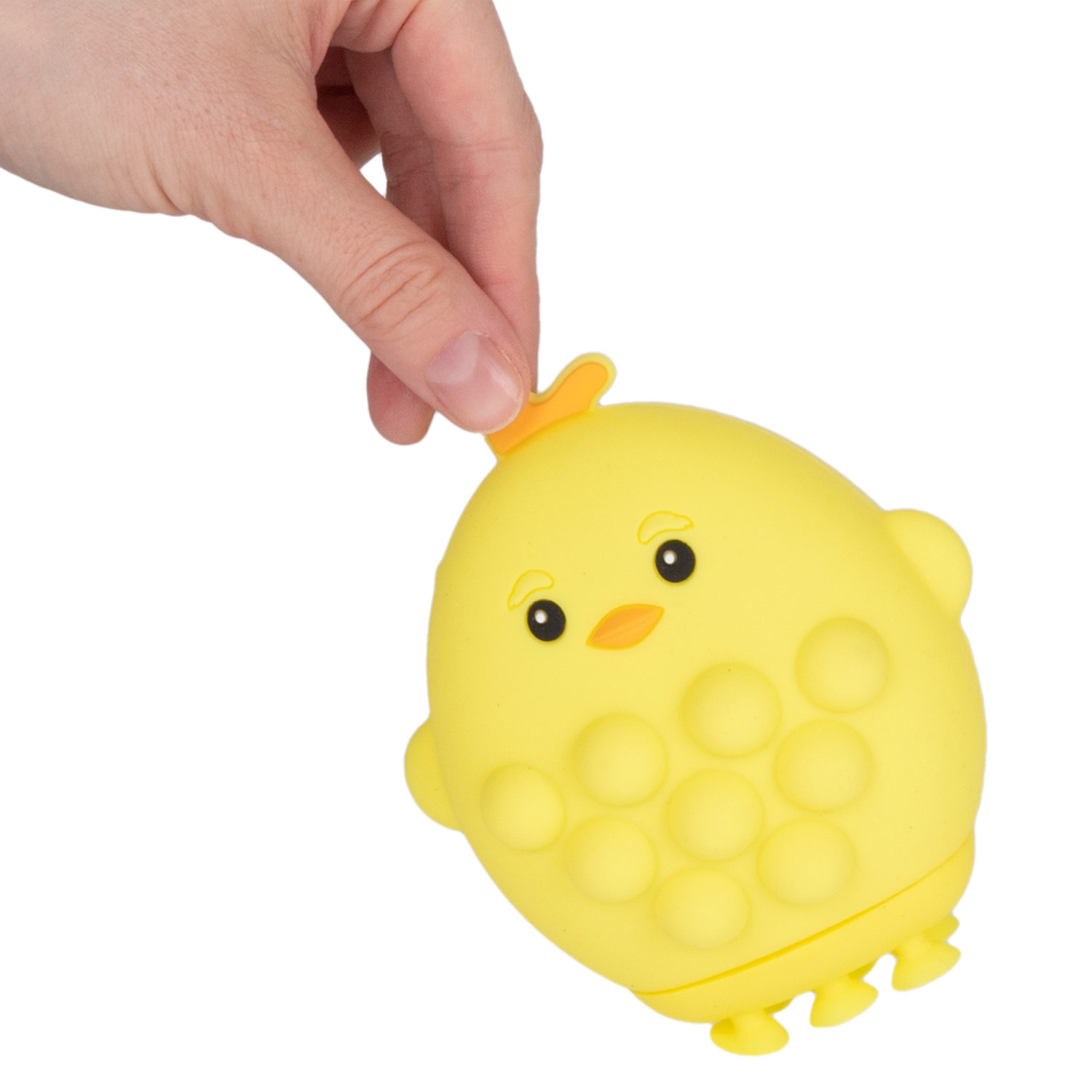 1TOY Жмяка Hit Pop It "Животные" 11х9х5 см, птенец