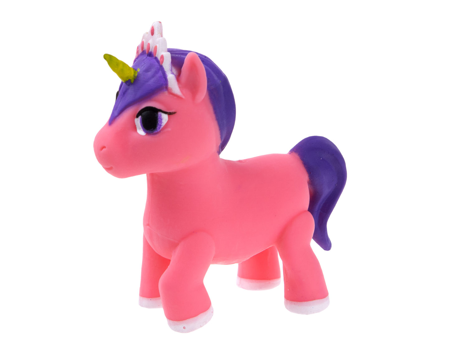 1TOY Пони на фасоне, пони тянущиеся в костюмчиках, 10см, 12 видов, пакет с окном, 12 шт в д/б