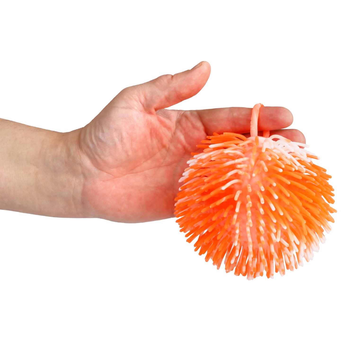 Игрушка-антистресс для рук 1toy Йо-Ёжики, шар 15 см, со светом, 4 цвета в ассортименте