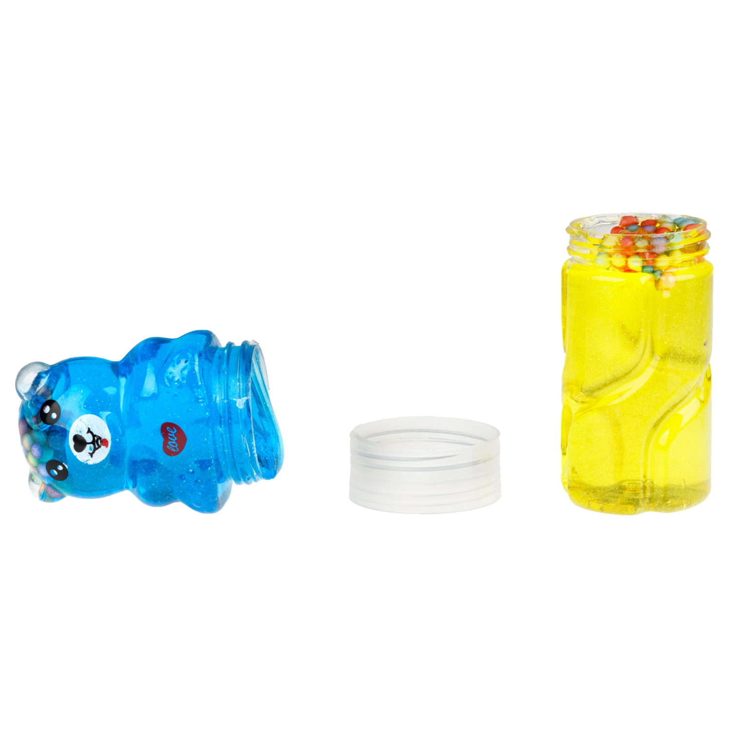 Слайм в банке 1TOY Мармеладный мишка, в ассортименте