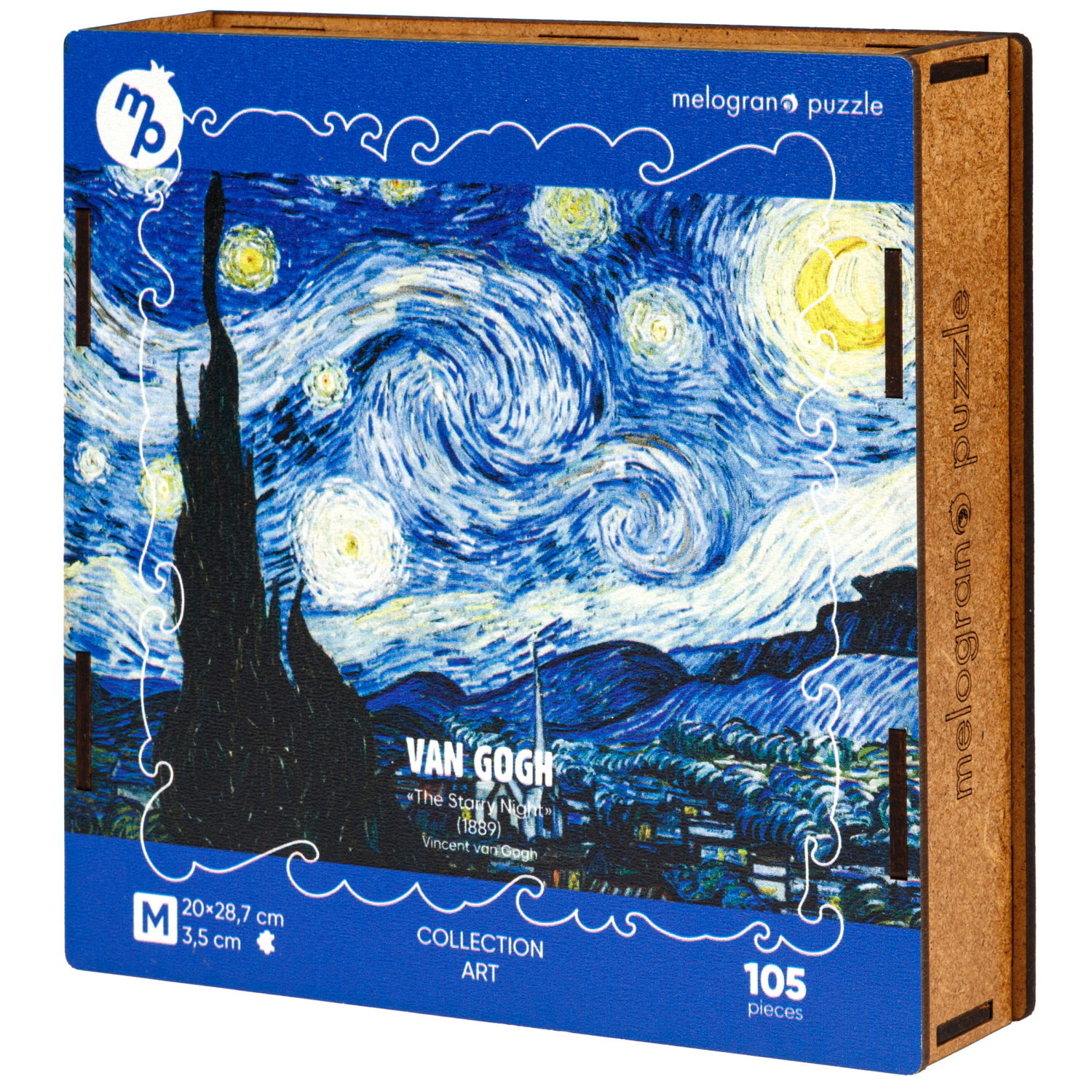 Пазлы Collection Art Винсент Ван Гог Звездная ночь, 105